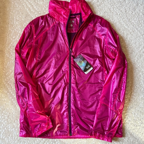 Mountain Hardwear Jackets & Blazers - Mountain Hardwear Ghost Lite Pro Jacket Women’s L Ultralight Windbreaker NWT